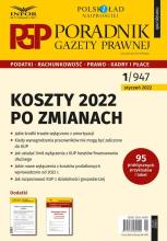 Koszty 2022 po zmianach. Poradnik Gazety Prawnej