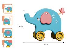 Ciągacz słonik 22cm z ruchomymi elementami