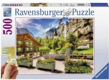 Puzzle 500 Lauterbrunnen, Szwajcaria