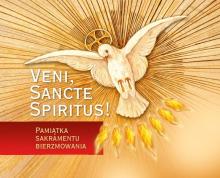 Veni Sancte Spiritus. Pamiątka bierzmowania - czer