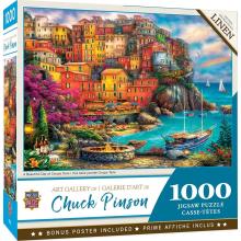 Puzzle 1000 Włochy, Cinque Teer, Chuk Pinson