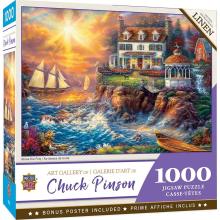 Puzzle 1000 Zachód słońca nad zatoką