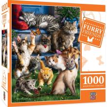 Puzzle 1000 Koty