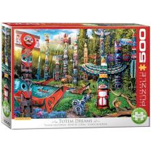 Puzzle 500 Totemy XXL