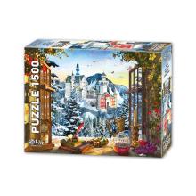 Puzzle 1500 Okno z widokiem na zamek