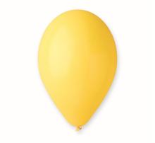 Balony pastelowe żółte 25cm 100 szt.