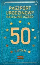 Karnet Urodzinowy 50