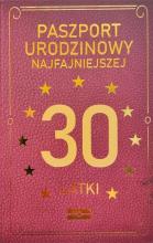 Karnet Urodzinowy 30