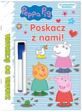 Świnka Peppa. Zadania do ścierania. Poskacz z nami