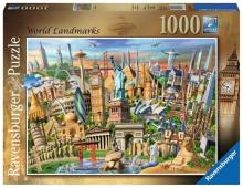 Puzzle 1000 Zabytki świata