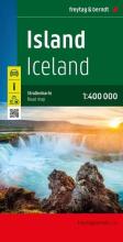 Mapa samochodowa - Islandia 1:400 000