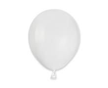 Balony pastelowe białe 13cm 100szt