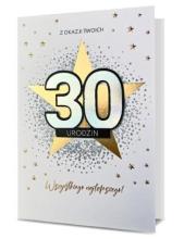 Karnet Urodziny 30