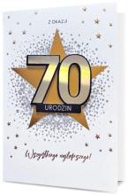 Karnet Urodziny 70