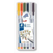 Cienkopis Triplus Boho 6 kolorów STAEDTLER