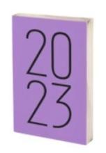 Kalendarz 2023 Art A5 fioletowy DNS ANTRA