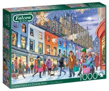Puzzle 1000 Falcon Boże Narodzenie w Edynburgu G3