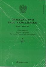 Orzecznictwo Sądu Najwyższego 9/2022