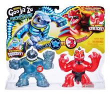 Goo Jit Zu - figurki Dino X-Ray Thrash vs. Verapz