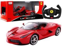 Auto R/C Ferrari Rastar 1:14 czerwone na pilota