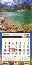 Kalendarz 2023 jednodzielny mini z mag. Tatry