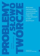 Problemy słowotwórcze dotyczące rzeczowników..