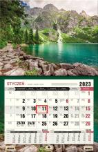 Kalendarz 2023 jednodzielny XL Góry