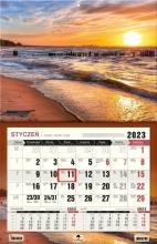 Kalendarz 2023 jednodzielny XL Bałtyk
