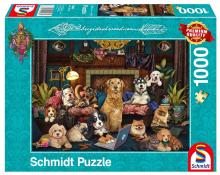 Puzzle 1000 Spotkanie przy kominku G3