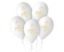 Balony premium hel Pierwsza Komunia 33cm 25szt