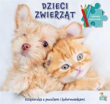 Książeczki z puzzlami Dzieci zwierząt