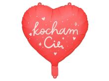 Balon foliowy Serce ''Kocham Cię'' 45cm