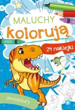 Maluchy kolorują. Dinozaury