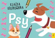 Książka do kolorowania. Psy