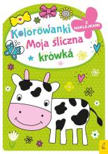 Kolorowanka z wykrojnikiem. Moja śliczna krówka