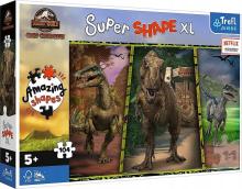 Puzzle 104 XL Kolorowe dinozaury TREFL