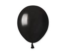 Balony metaliczne czarne 100szt