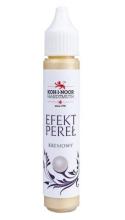 Pisak z efektem perłowym kremowy 30ml