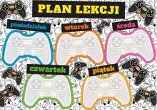 Plan lekcji - Pad (5szt)