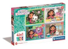 Puzzle 4w1 Super Kolor Gabby's Dollhouse
