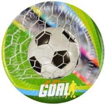 Talerze papierowe Gol! 18cm 8szt