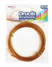 Druciki florystyczne 3mx2mm złote