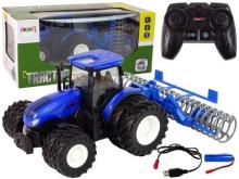 Traktor R/C z pługiem 1:24