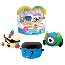 Zestaw z lekką ciastoliną Squishy Monsters