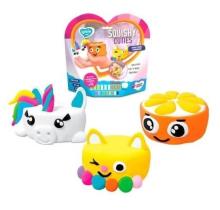 Zestaw z lekką ciastoliną Squishy Cuties