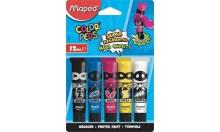 Farby Superpower 12 ml 5 kolorów MAPED