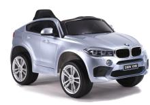 BMW X6 na akumulator srebrny lakierowany