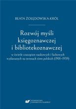 Rozwój myśli księgoznawczej i bibliotekoznawczej..