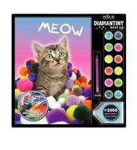 Mozaika diamentowa Level Up - Kotek Meow