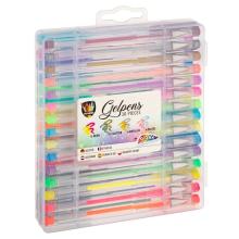 Długopisy żelowe w walizce 30 kolorów